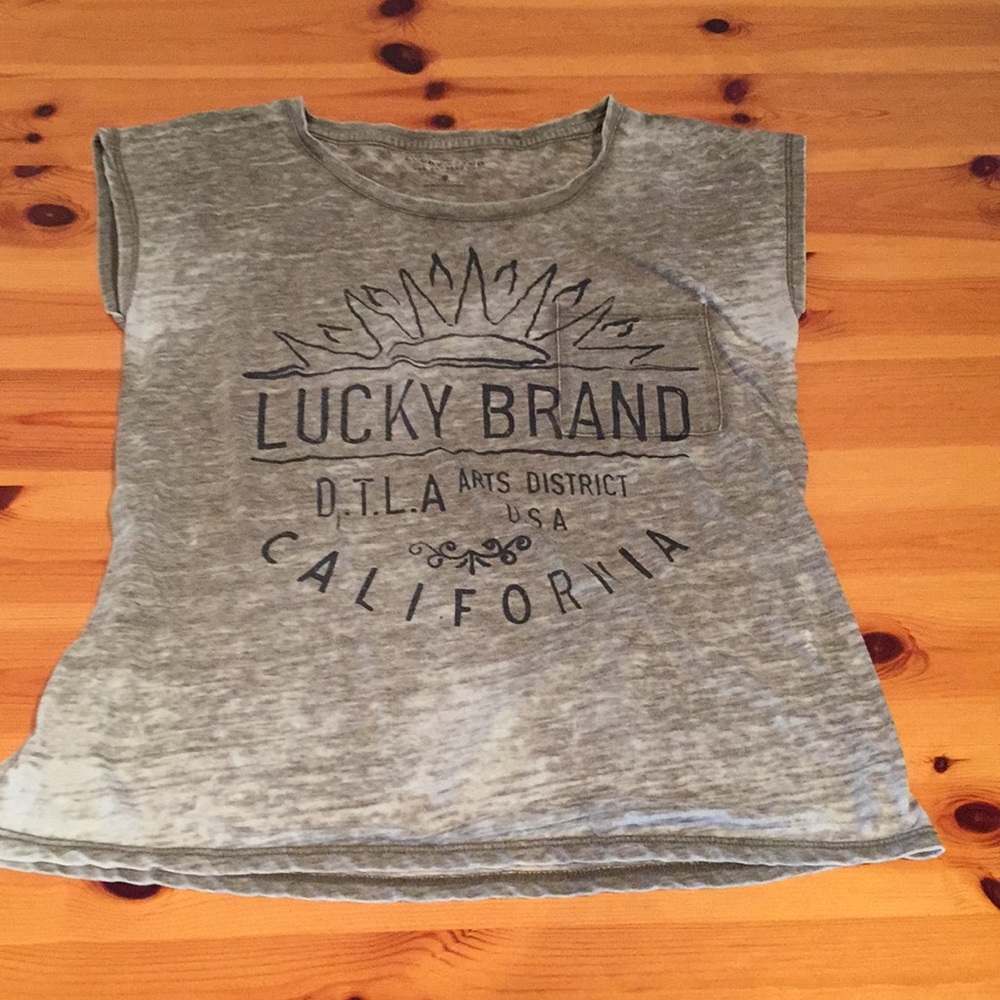 Lucky Brand slub tee